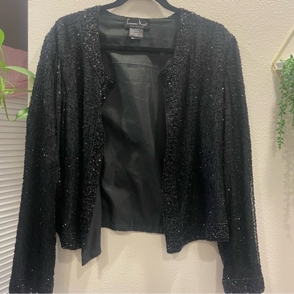 Laurence kazar vintage beaded jacket